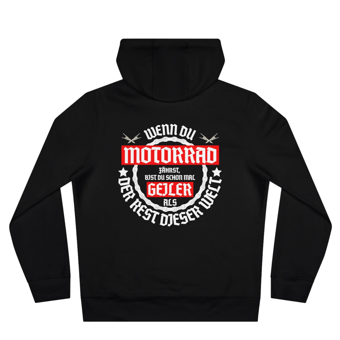 Motorradfahrer sind geil - Hoodie