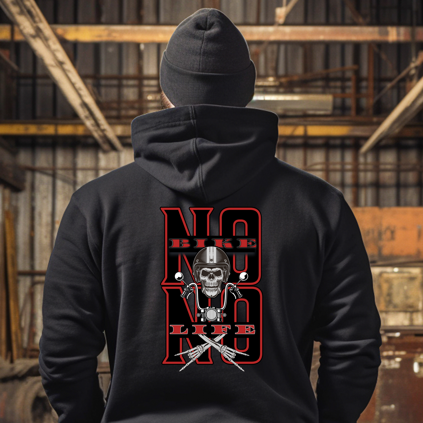 No Bike No Life Hoodie