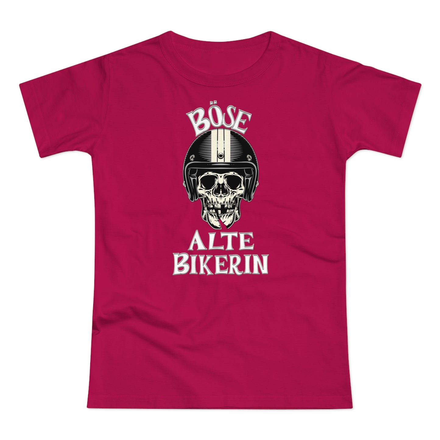 Böse alte Bikerin - T-Shirt
