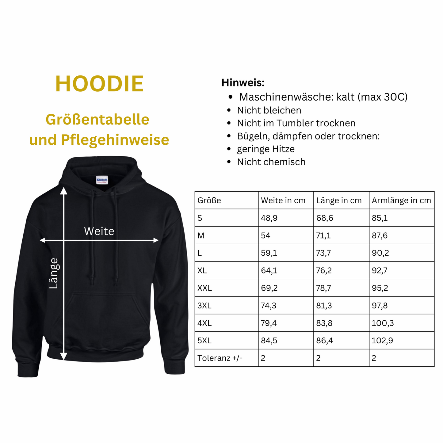 Weil ich´s kann - Hoodie