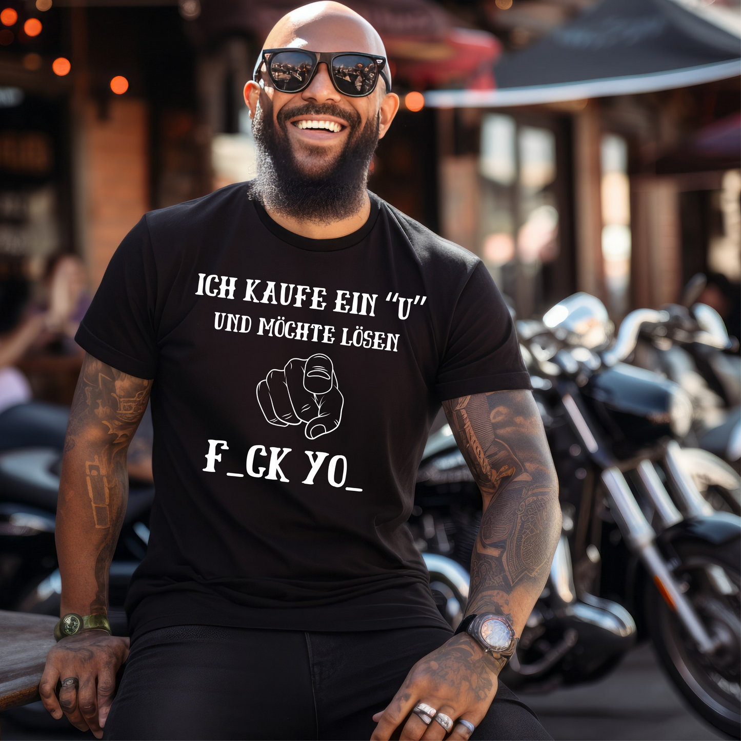 Ich kaufe ein "U" - T-Shirt