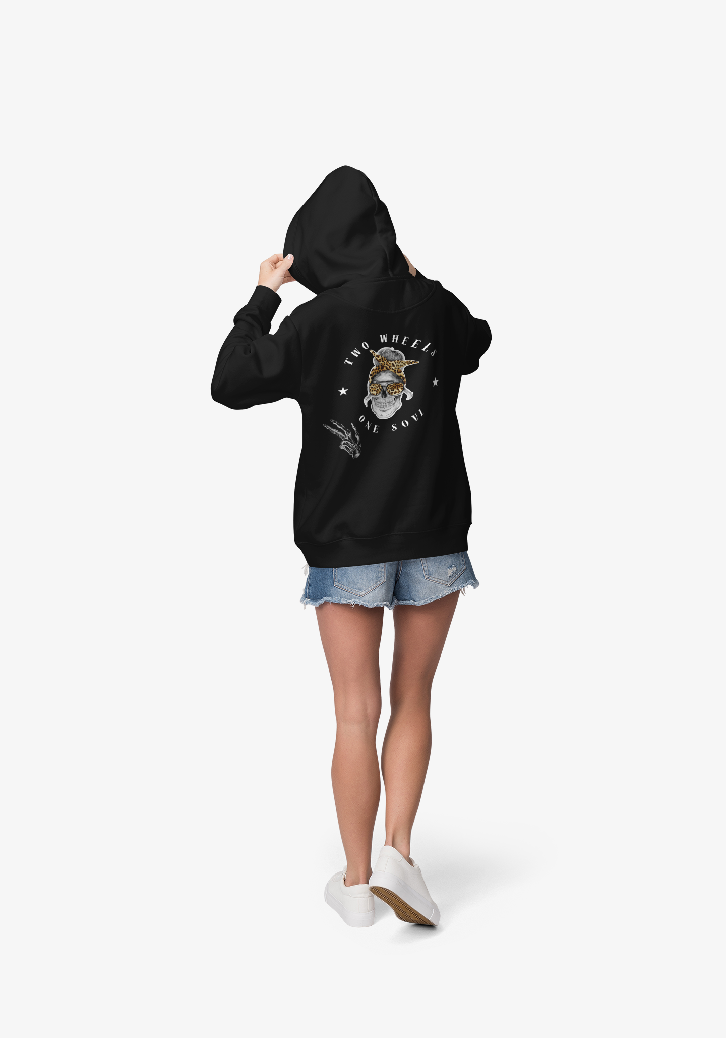 Two wheels one Soul - Damen Hoodie