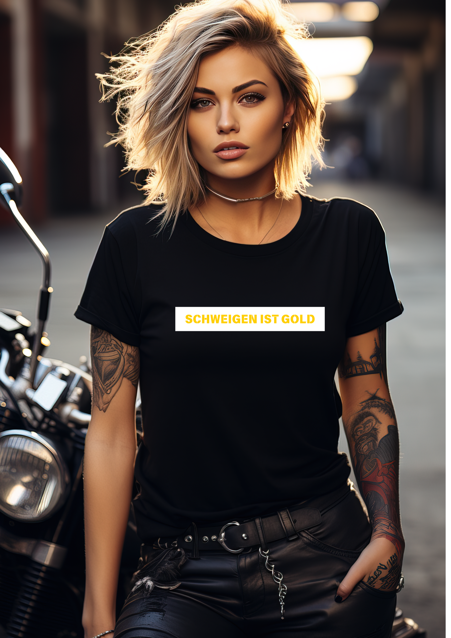 Schweigen ist Gold - Frauen T-Shirt