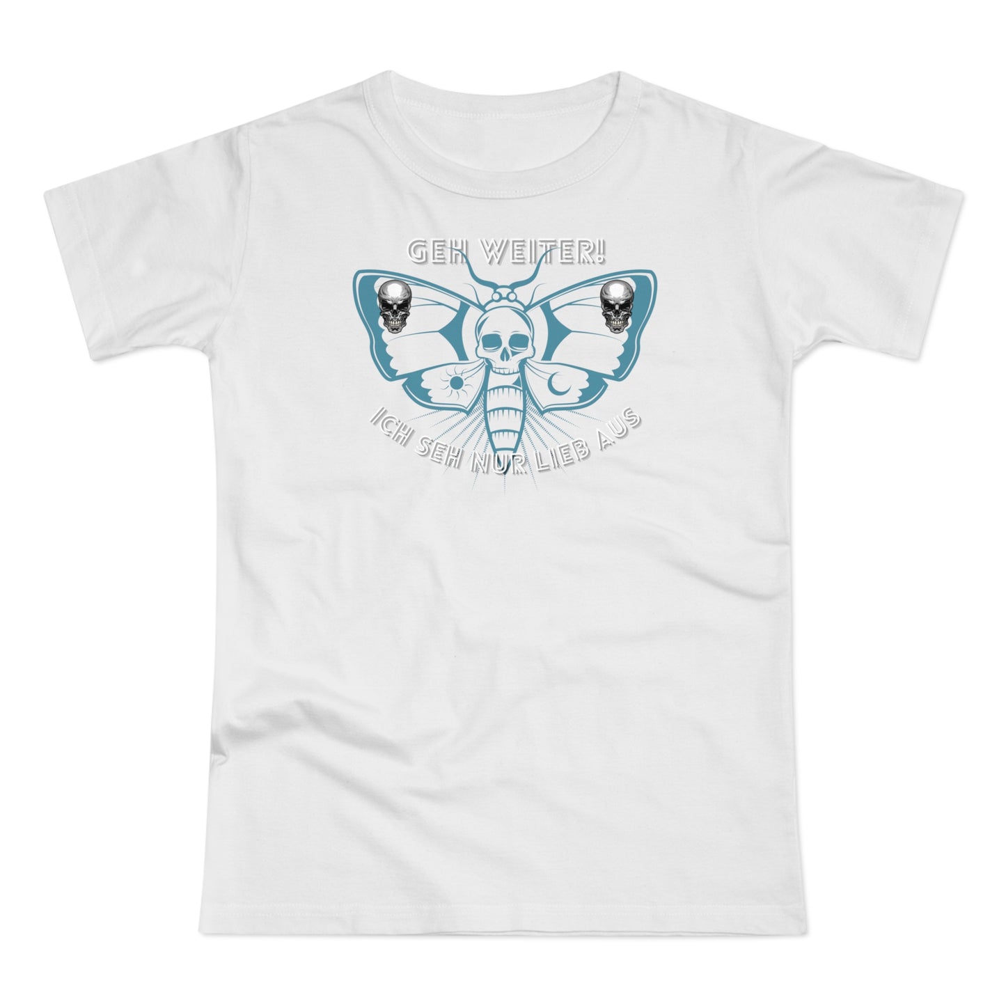 Geh weiter, ich sehe nur lieb aus - T-Shirt