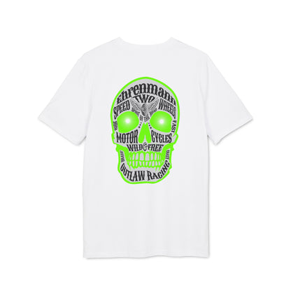 Ehrenmann grüner Skull - T-Shirt