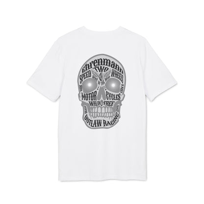 Ehrenmann grauer Skull - T-Shirt