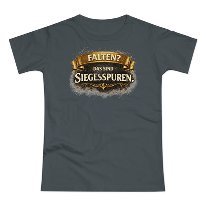 Falten? Das sind Siegesspuren - T-Shirt