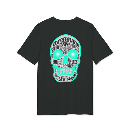 Ehrenmann türkiser Skull - T-Shirt