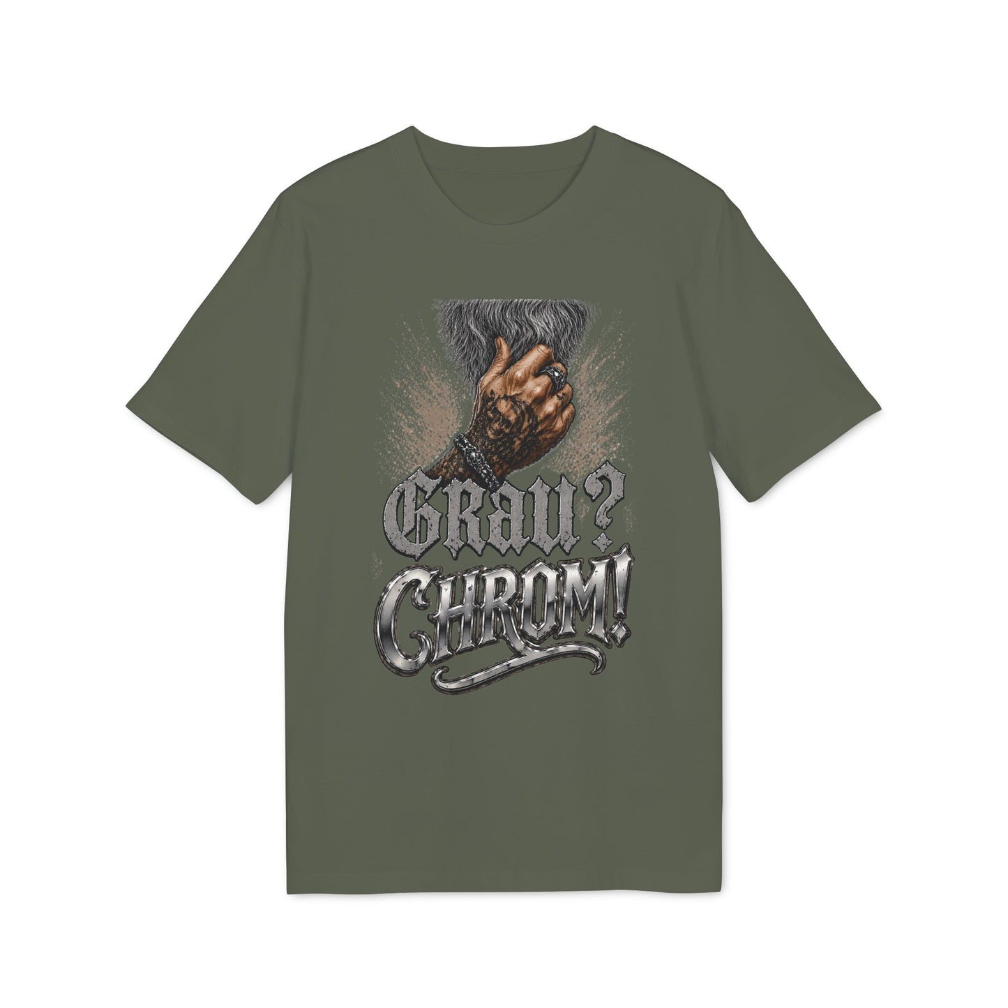 Grau? Chrom! - T-Shirt