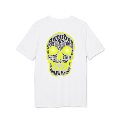Ehrenfrau gelber Skull - T-Shirt