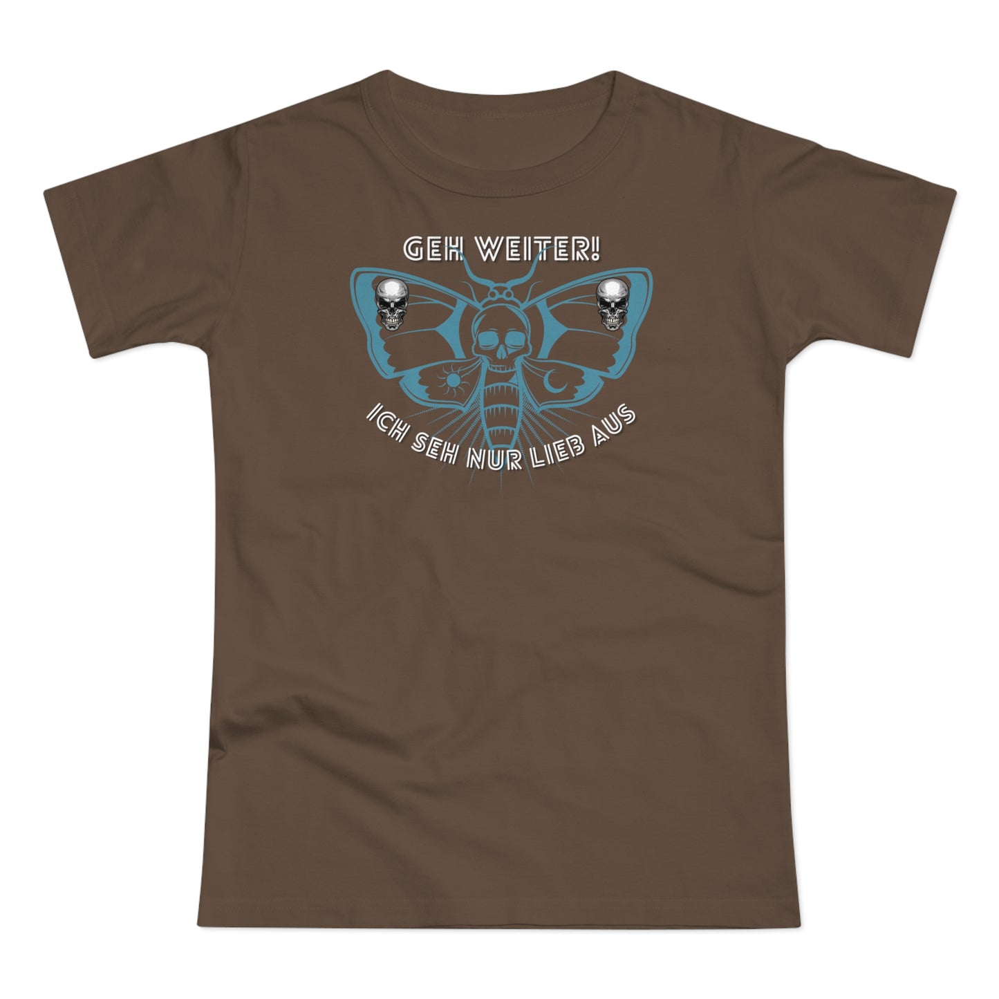 Geh weiter, ich sehe nur lieb aus - T-Shirt