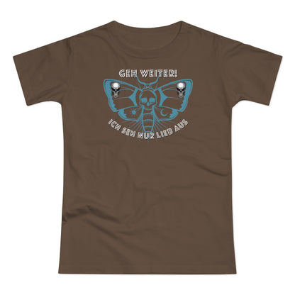 Geh weiter, ich sehe nur lieb aus - T-Shirt