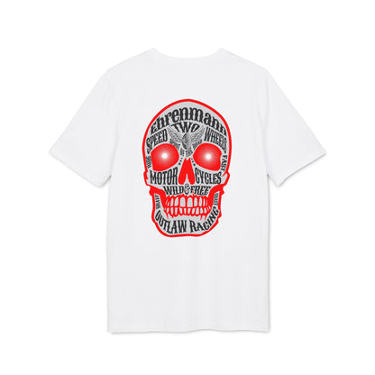 Ehrenmann roter Skull - T-Shirt
