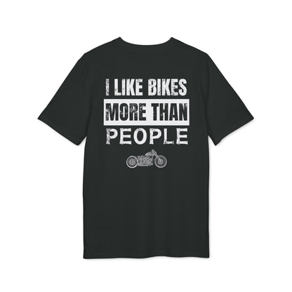 I Like Bikes more than People II - T-Shirt