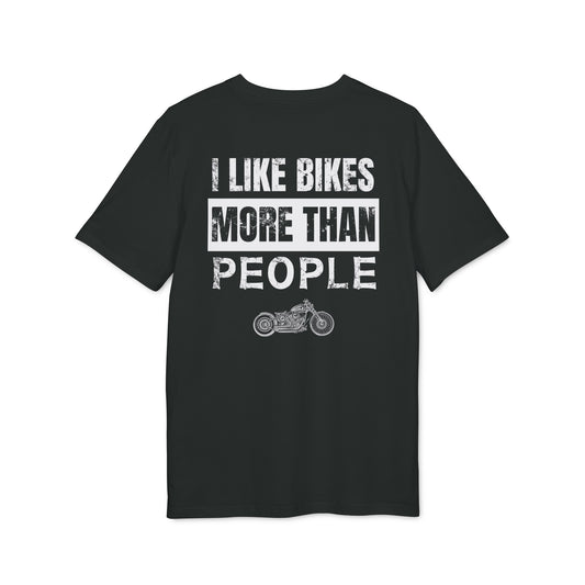 I Like Bikes more than People II - T-Shirt