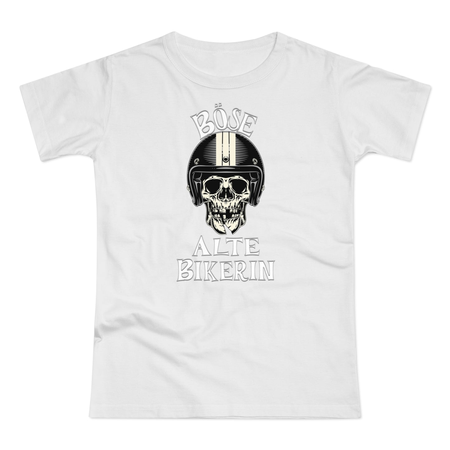 Böse alte Bikerin - T-Shirt