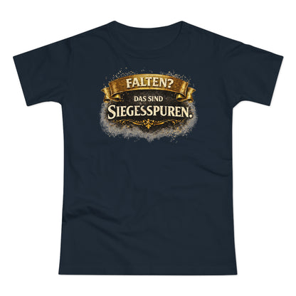 Falten? Das sind Siegesspuren - T-Shirt