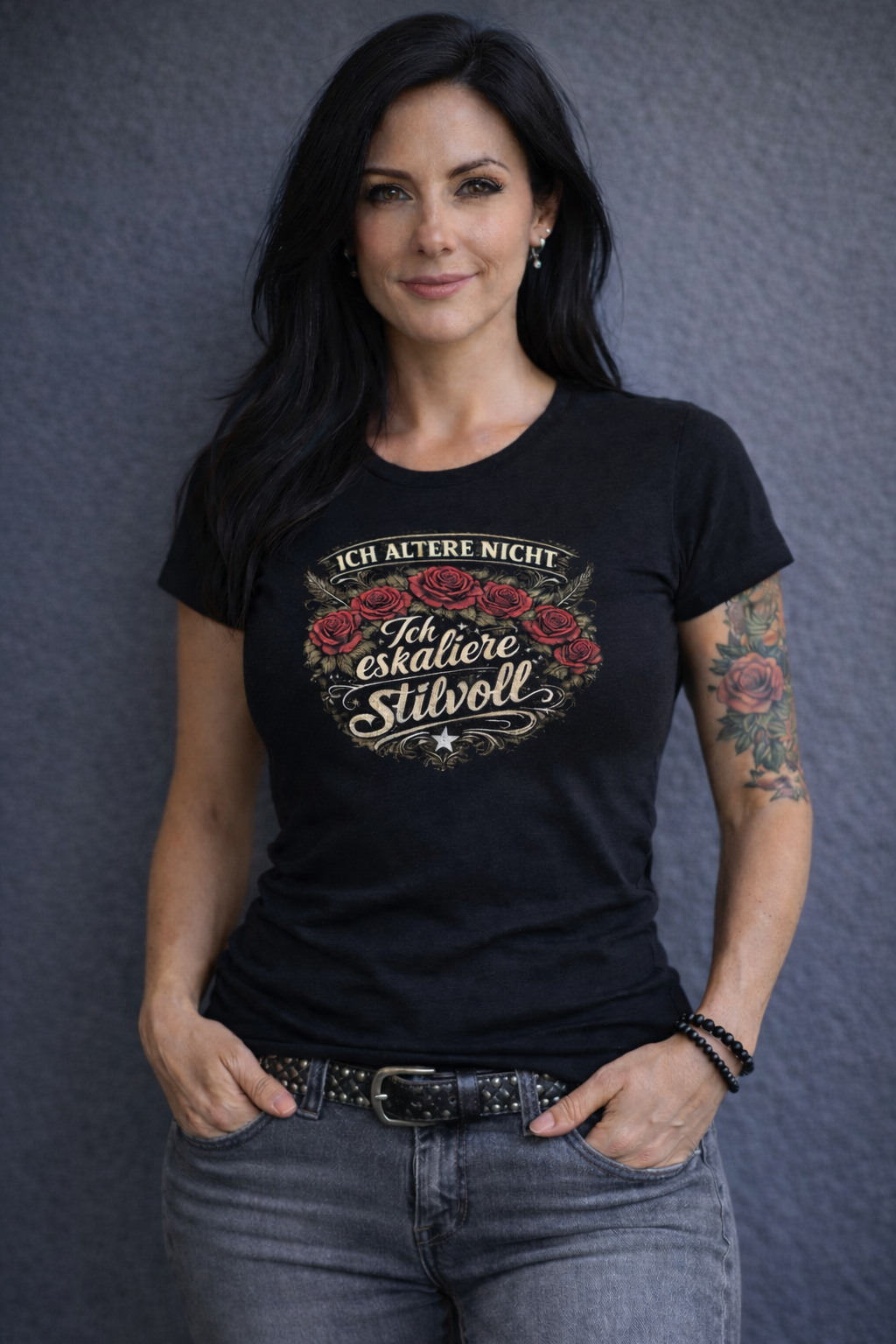 Ich altere nicht. Ich eskaliere stilvoll - T-Shirt