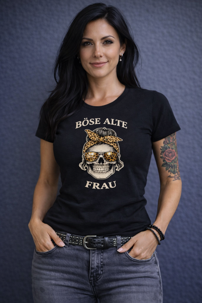 Böse alte Frau - Frauen T-Shirt