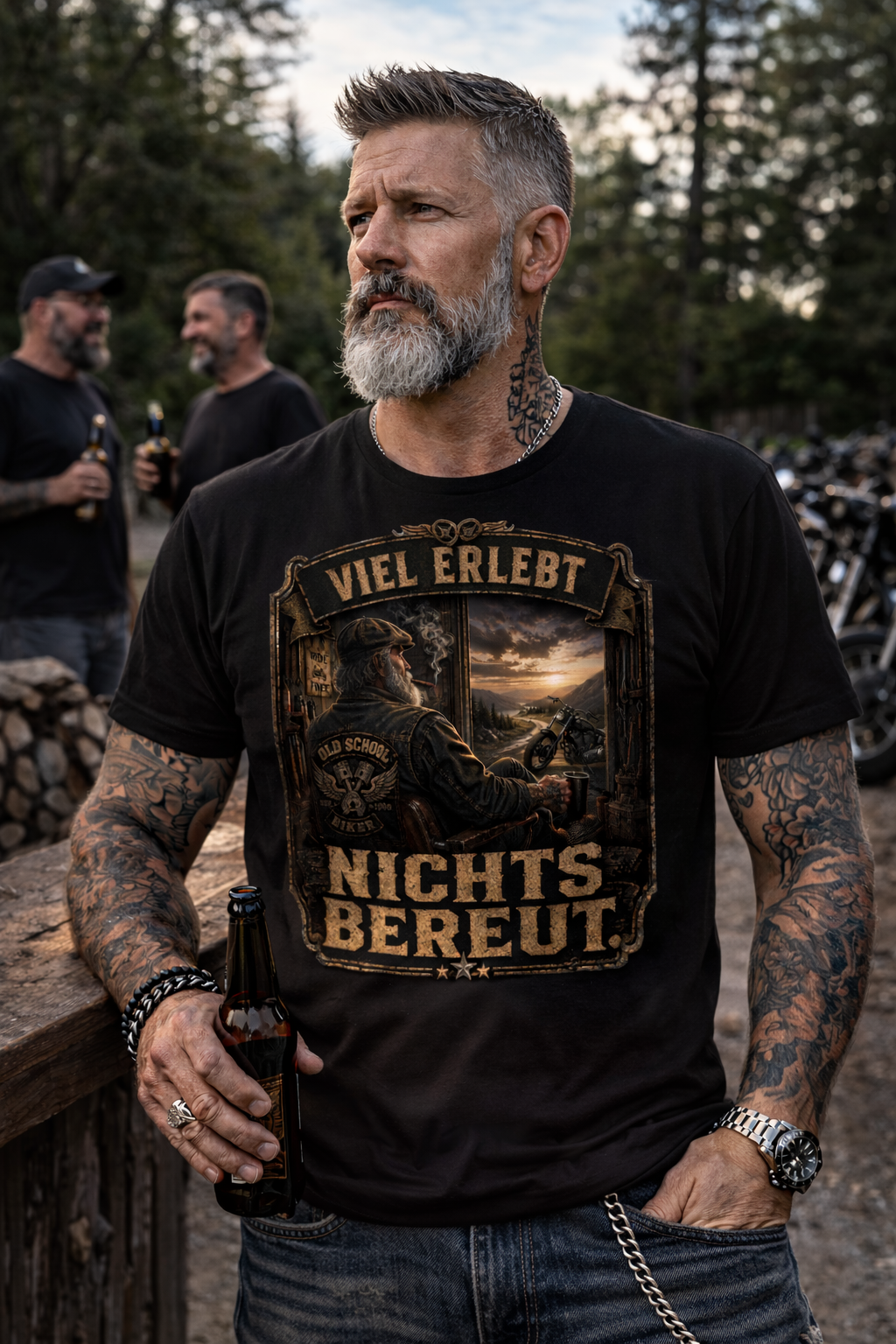 Viel erlebt, nichts bereut - T-Shirt