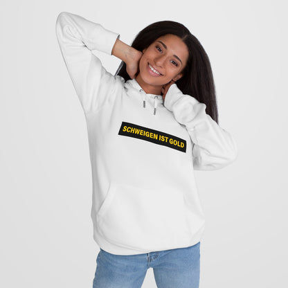 Schweigen ist Gold - Statement Hoodie