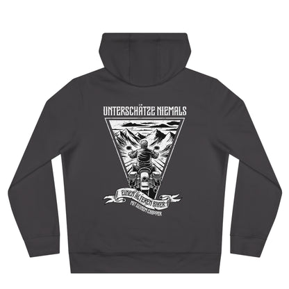 Unterschätze niemals einen alten Mann mit seinem Chopper - Hoodie