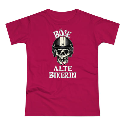 Böse alte Bikerin - T-Shirt