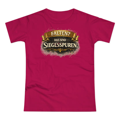 Falten? Das sind Siegesspuren - T-Shirt