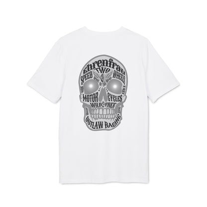 Ehrenfrau grauer Skull - T-Shirt