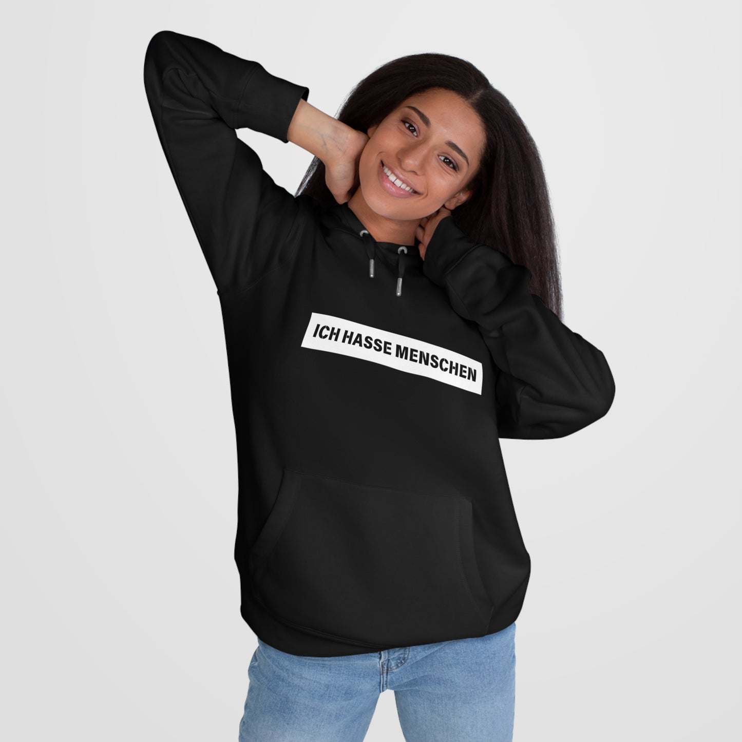 Ich hasse Menschen - Statement Hoodie