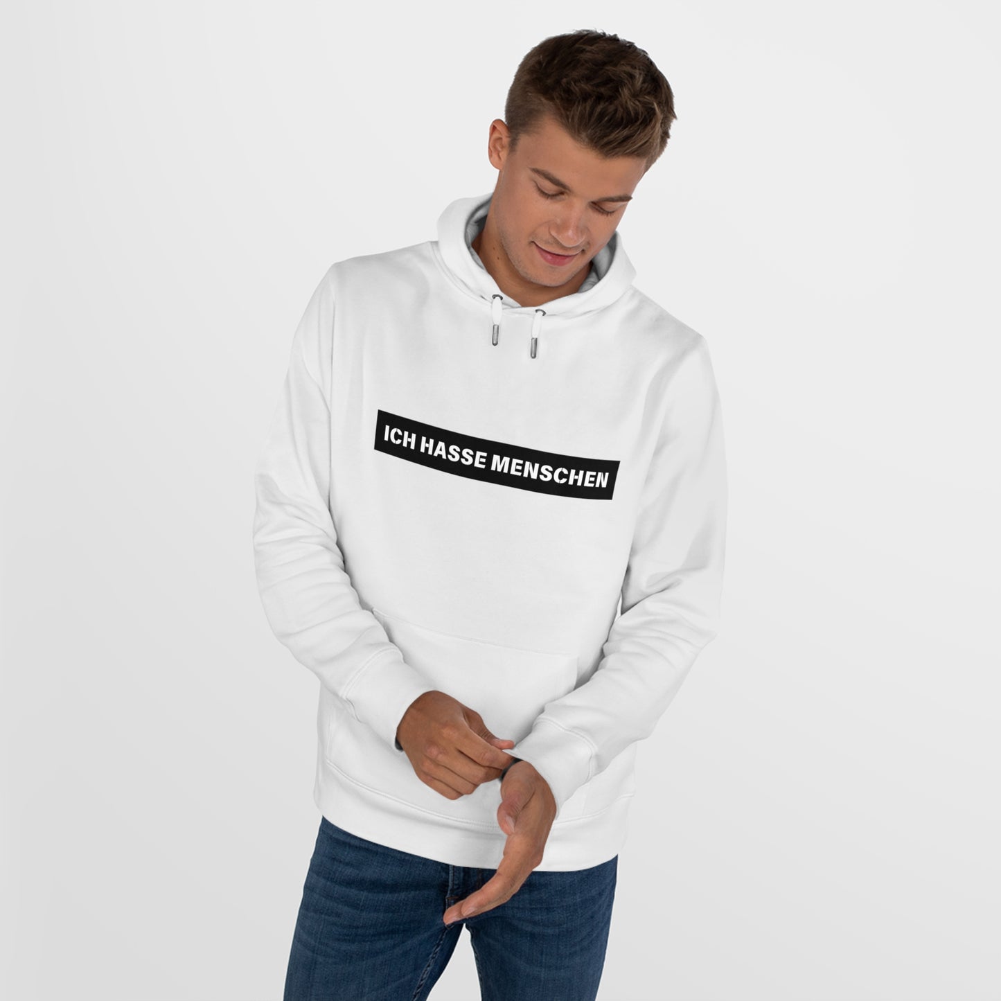 Ich hasse Menschen - Statement Hoodie