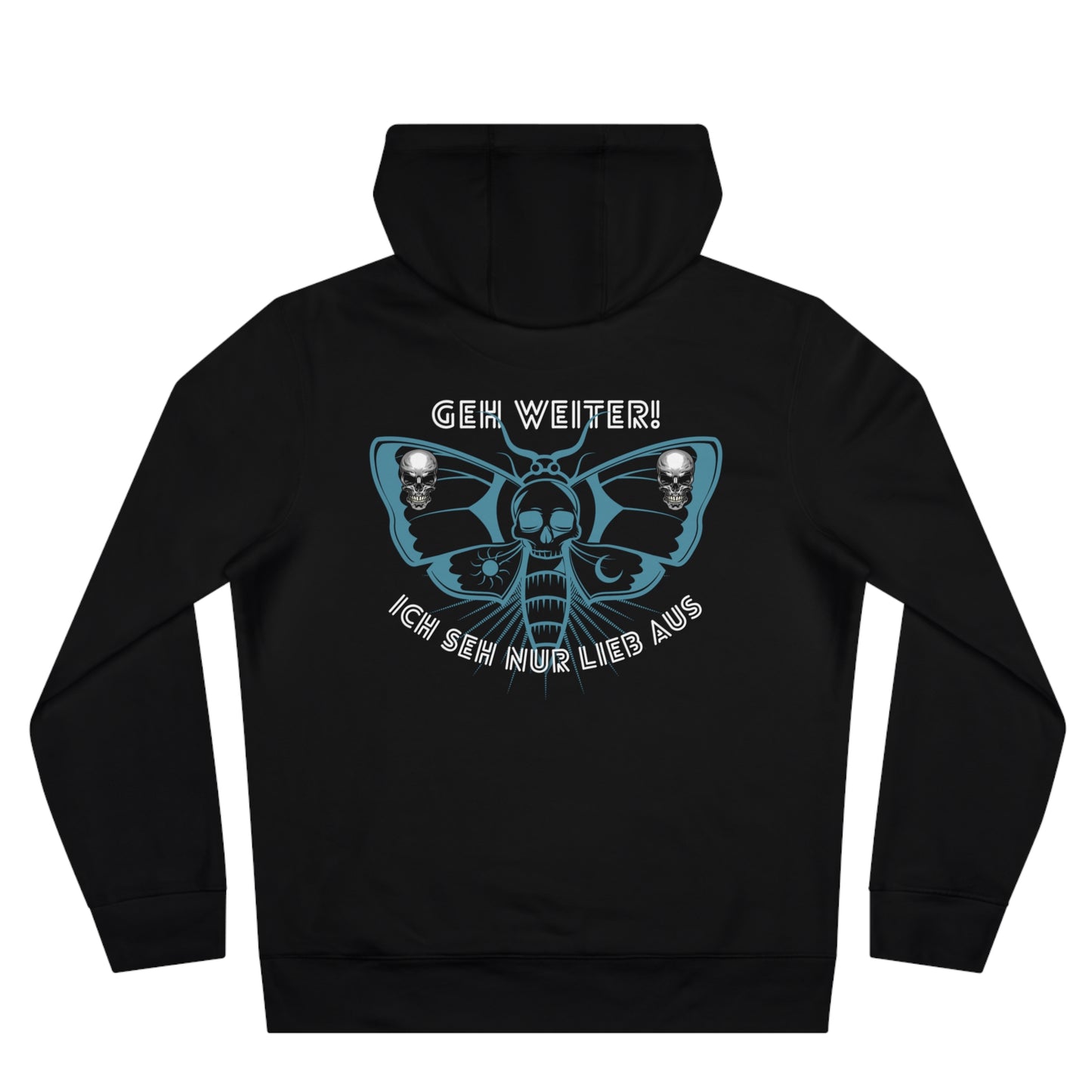 Geh weiter, ich sehe nur lieb aus - Hoodie