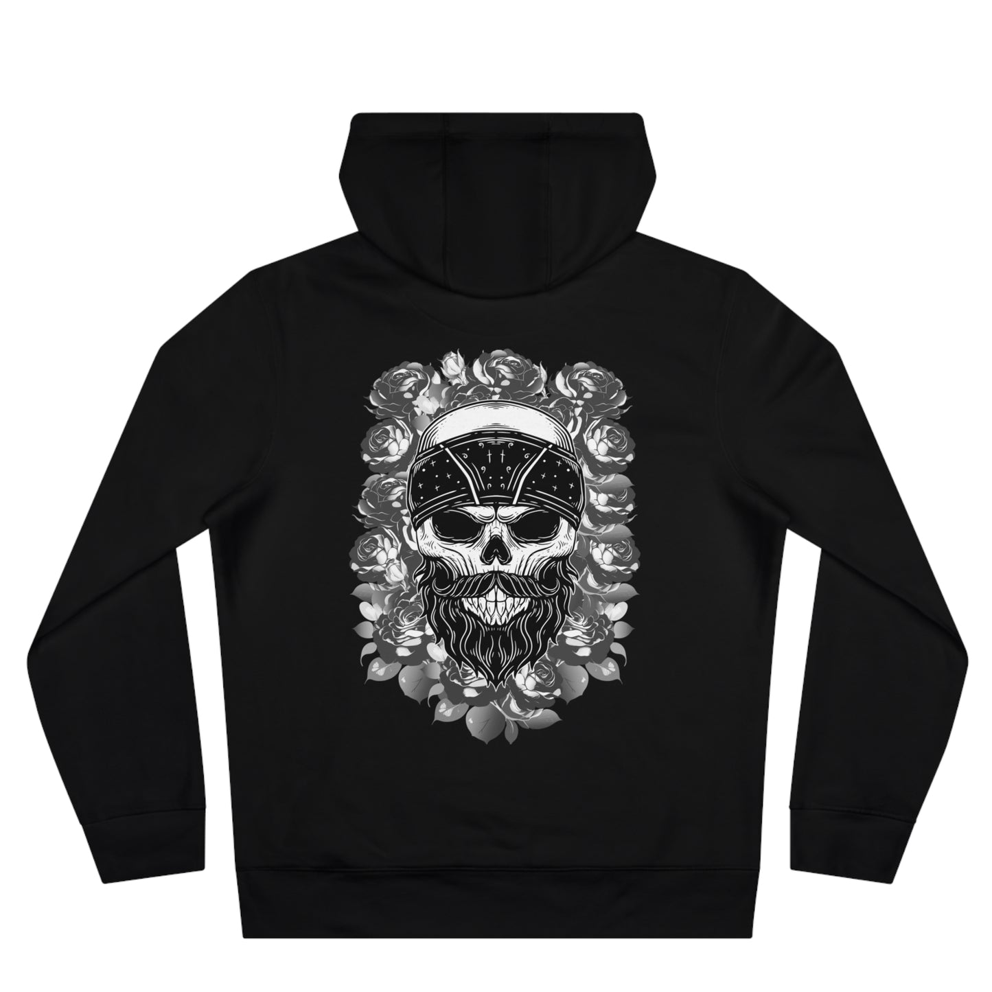 Skull on Roses -  Hoodie
