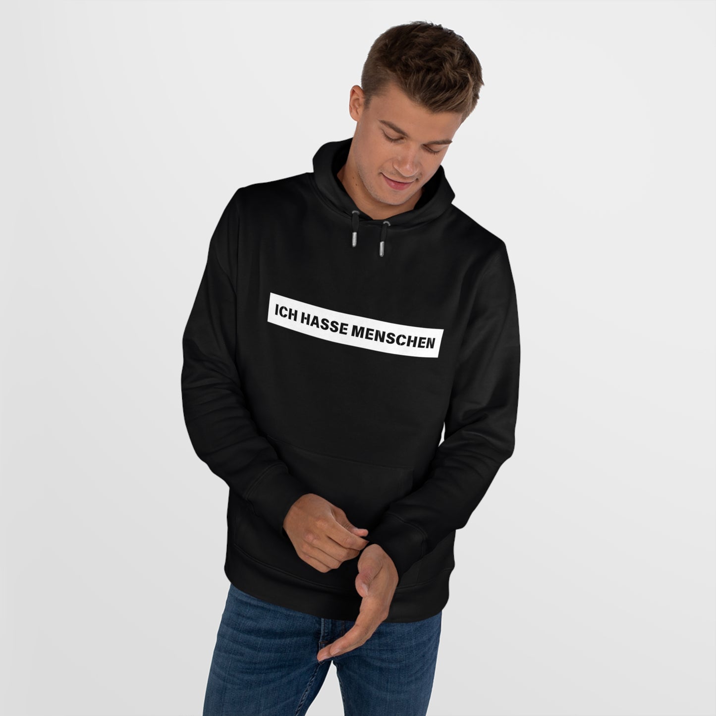 Ich hasse Menschen - Statement Hoodie