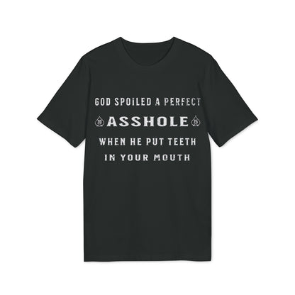 God spoiled a perfect Asshole- T-Shirt