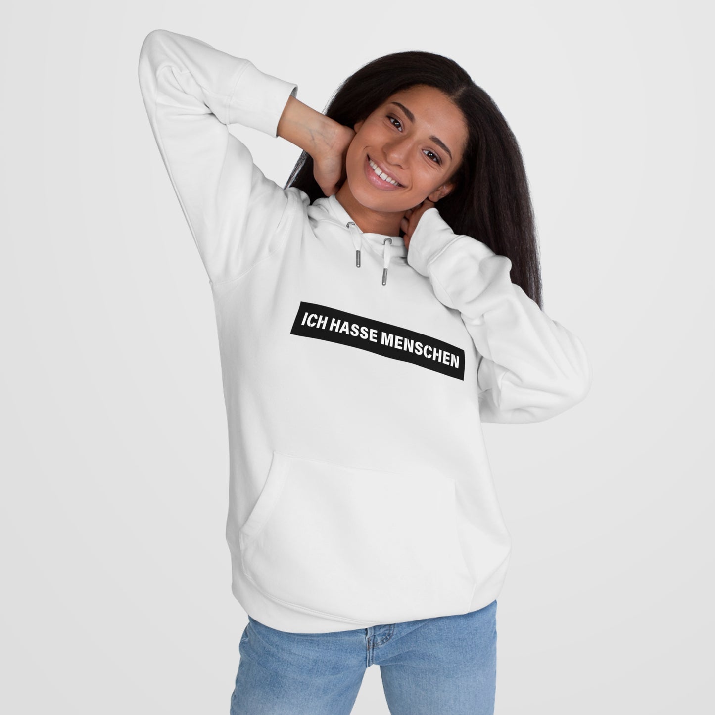 Ich hasse Menschen - Statement Hoodie