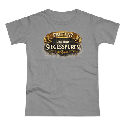 Falten? Das sind Siegesspuren - T-Shirt