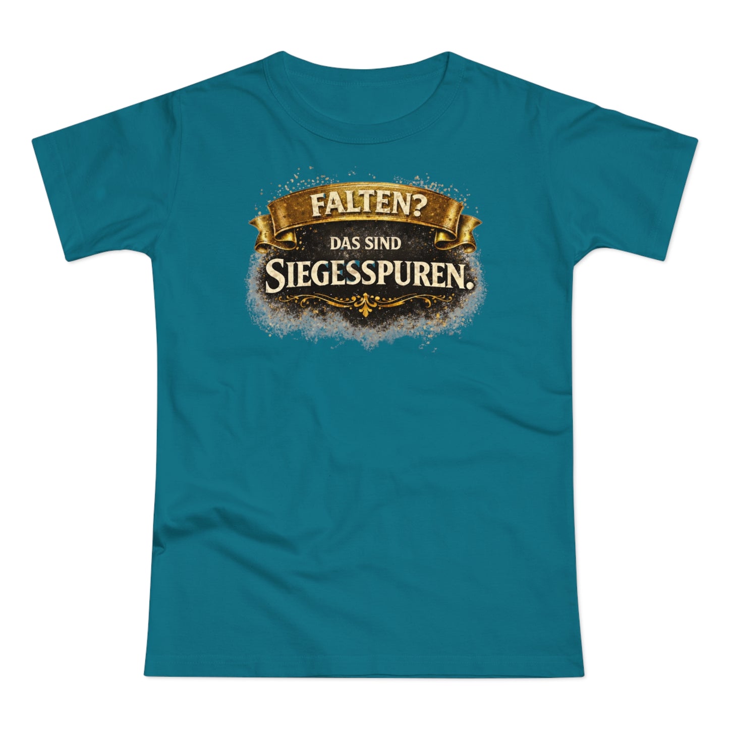 Falten? Das sind Siegesspuren - T-Shirt