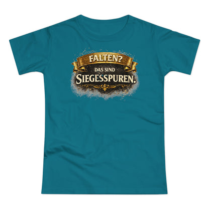 Falten? Das sind Siegesspuren - T-Shirt