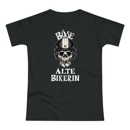 Böse alte Bikerin - T-Shirt