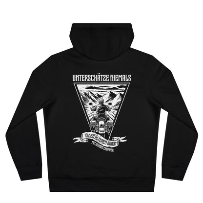 Unterschätze niemals einen alten Mann mit seinem Chopper - Hoodie
