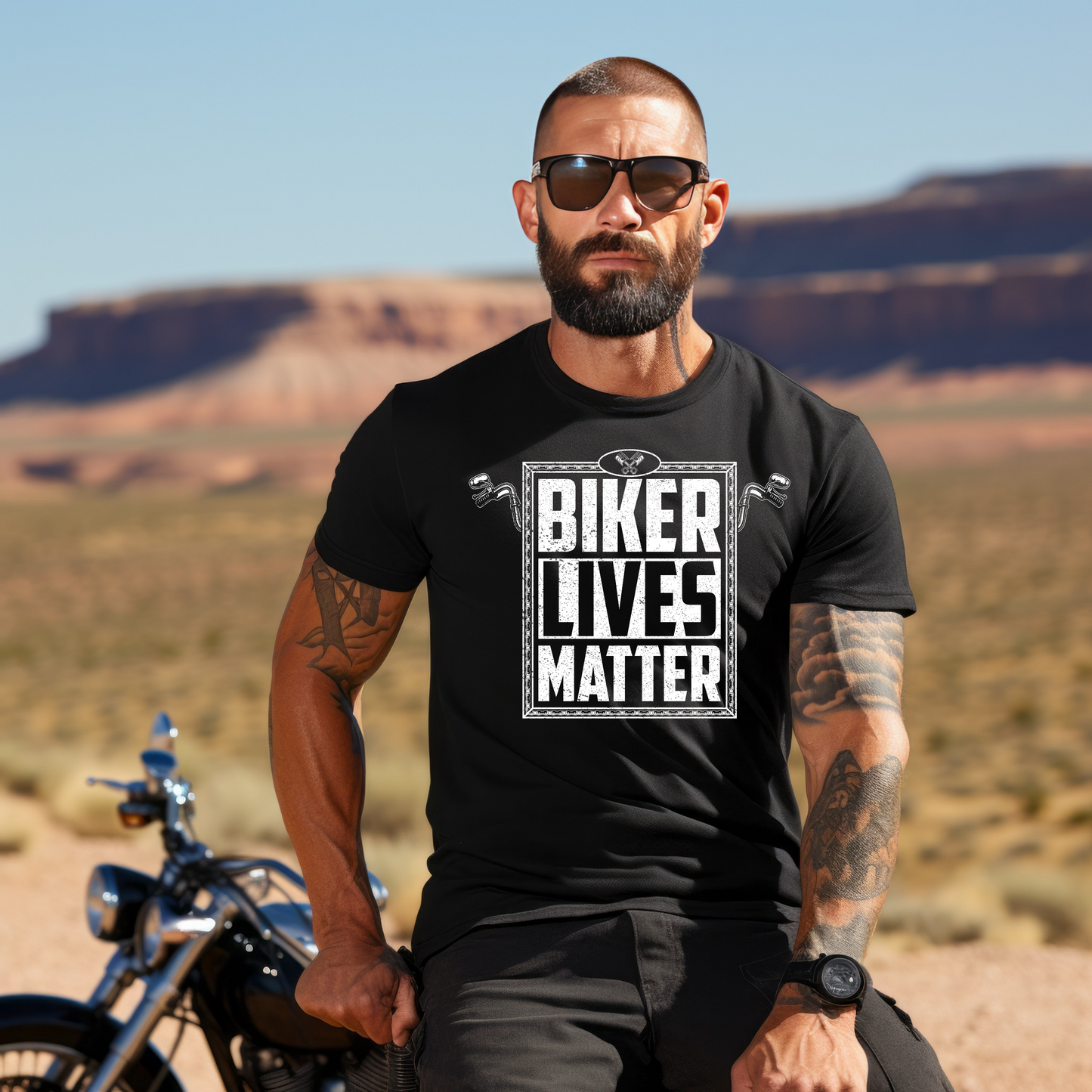 Biker Lives Matter - T-Shirt