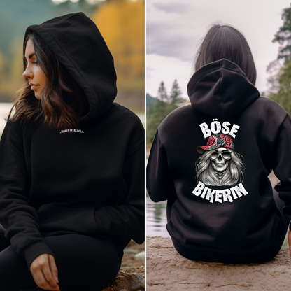 Böse Bikerin - Hoodie
