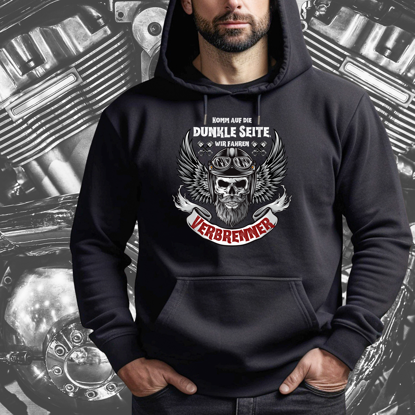 Komm auf die dunkle Seite - Hoodie