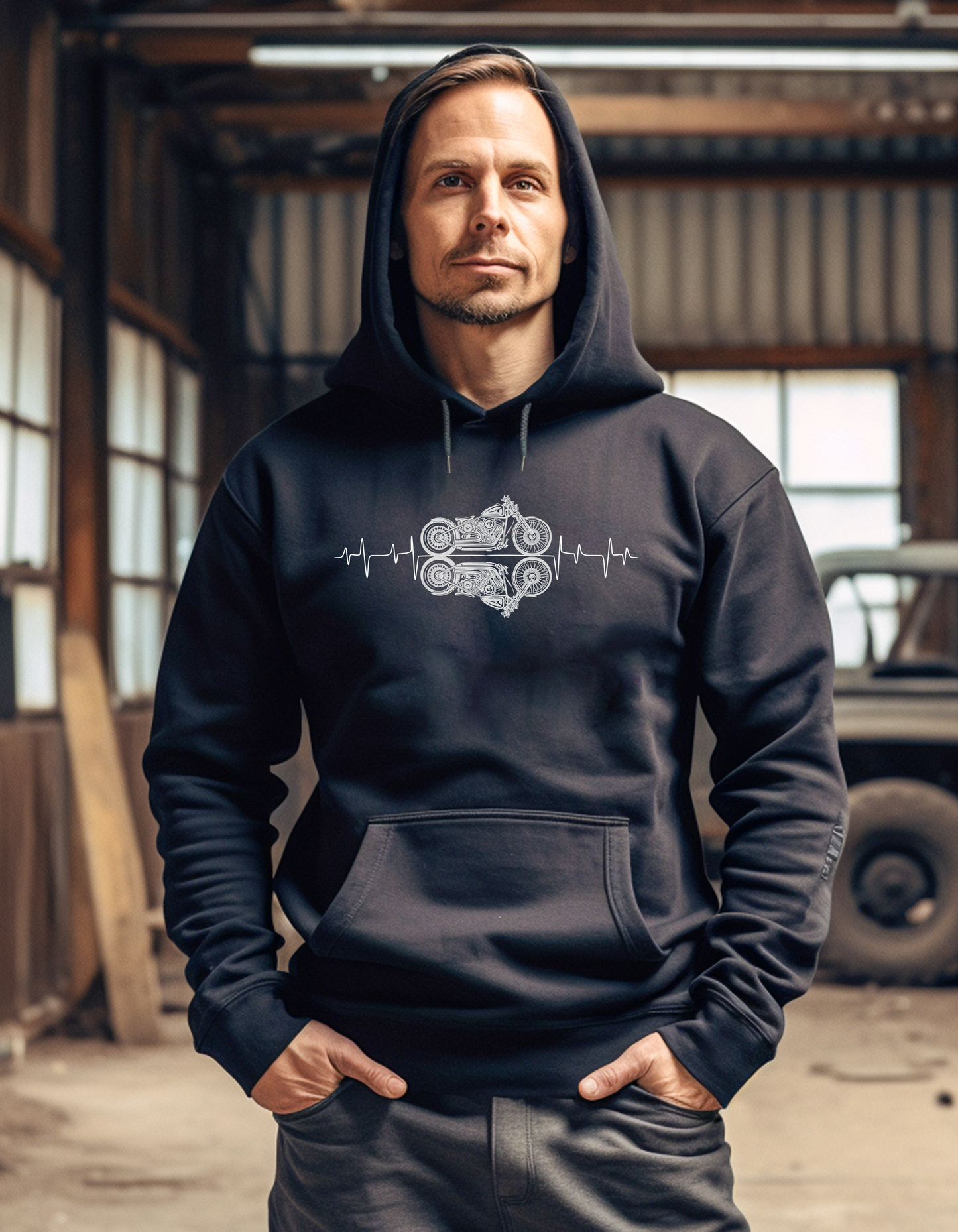 Herzfrequenz - Hoodie