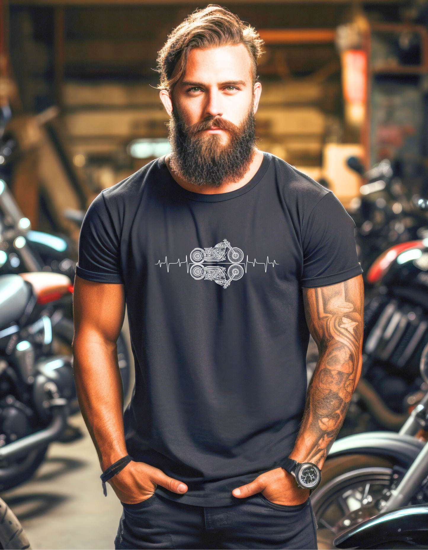 Herzfrequenz - T-Shirt