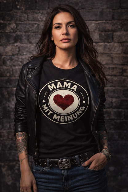 Mama mit Meinung - T-Shirt