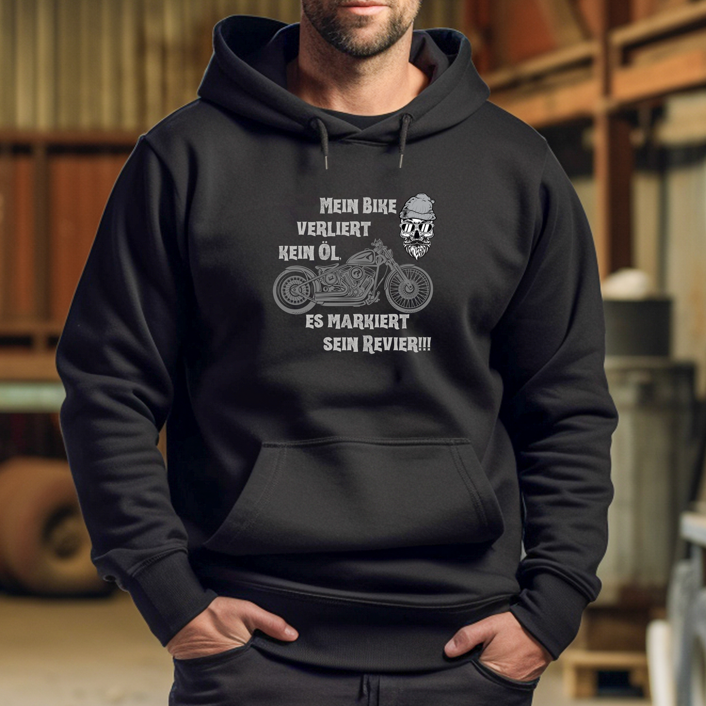 Mein Bike verliert kein Öl - Hoodie