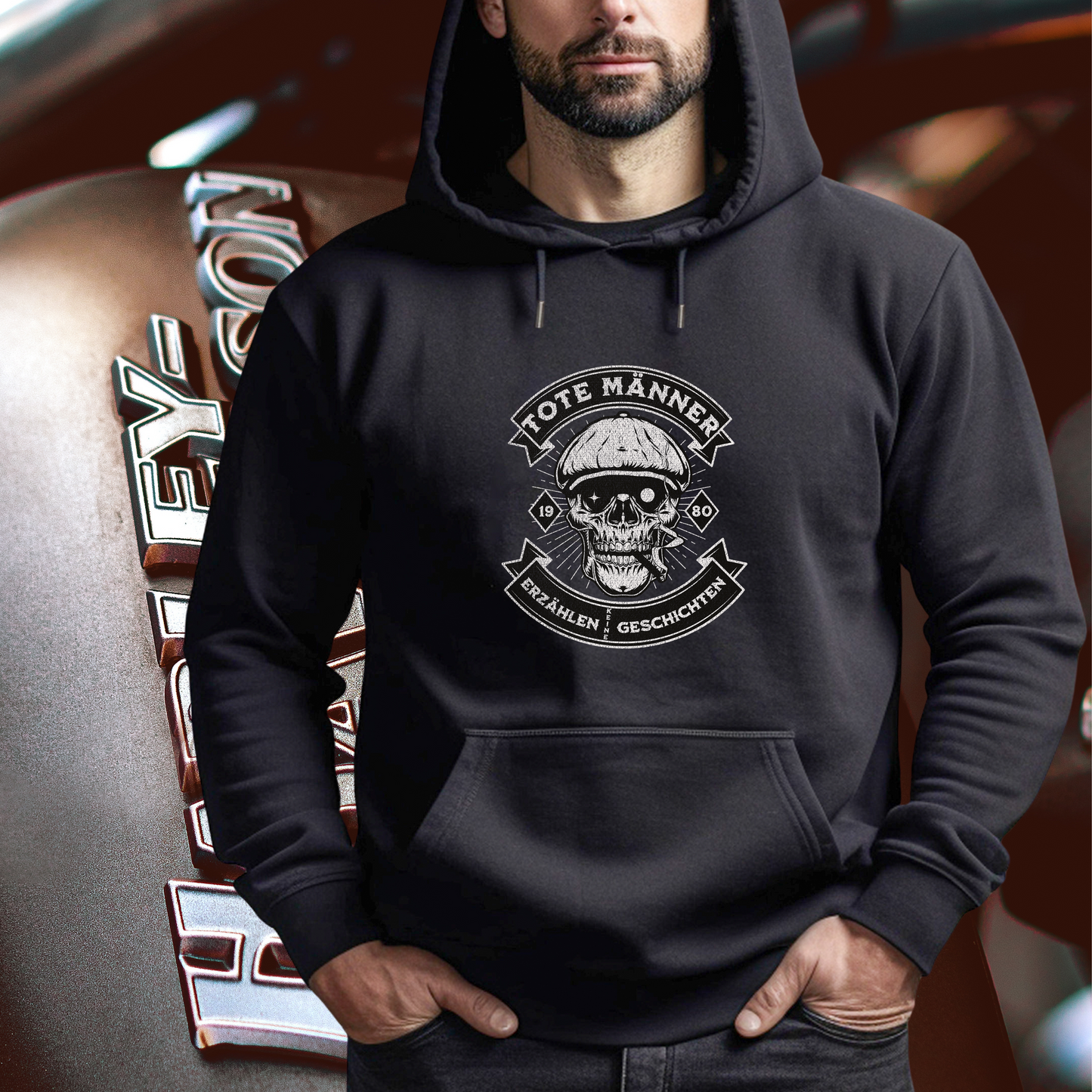 Tote Männer erzählen keine Geschichten - Hoodie
