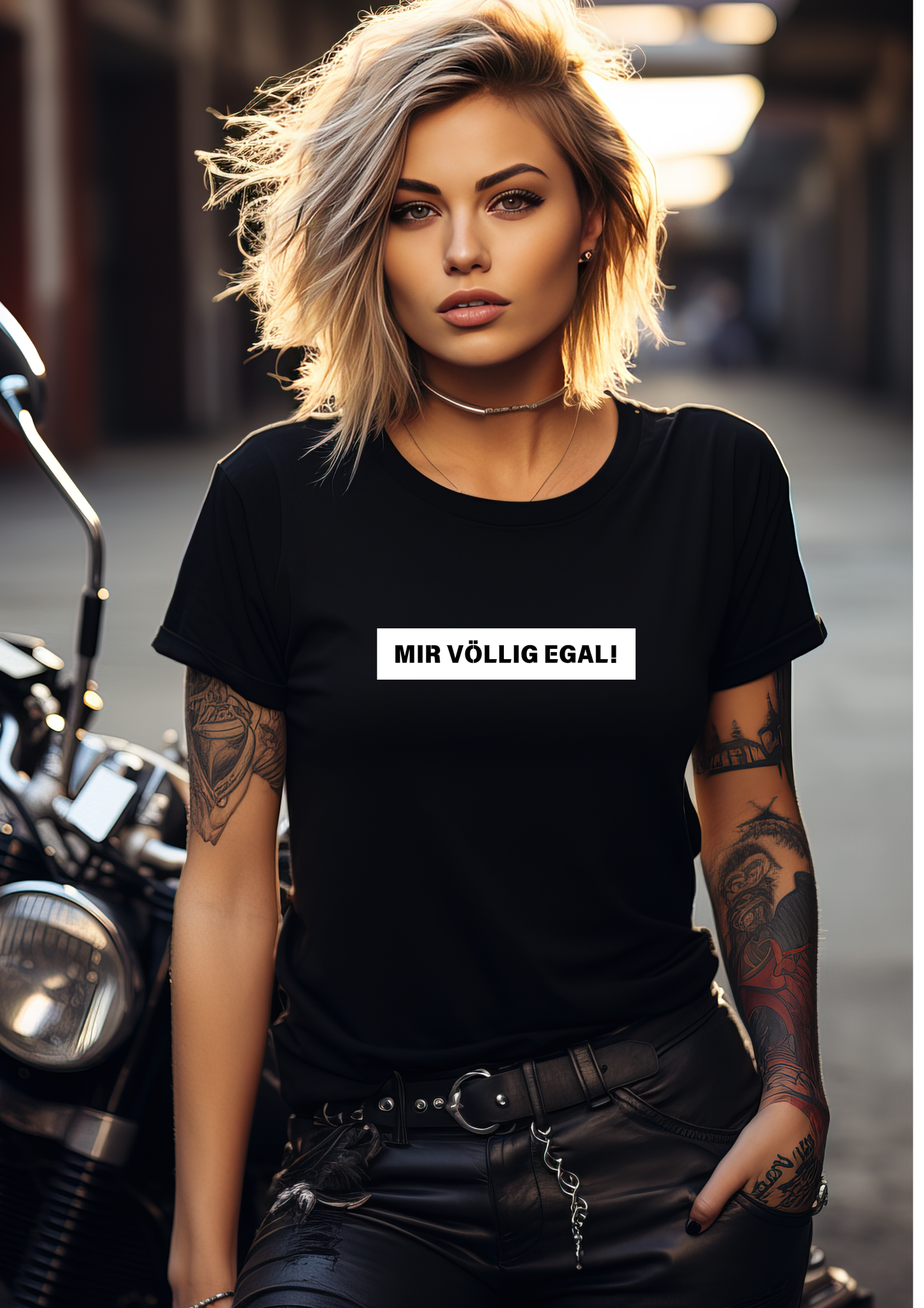 Mir völlig egal - Frauen T-Shirt